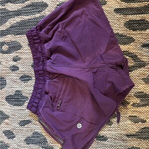 lululemon athletica Deep Purple Athletic Shorts